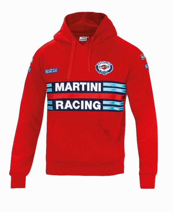 Mikina Sparco MARTINI Racing, červená